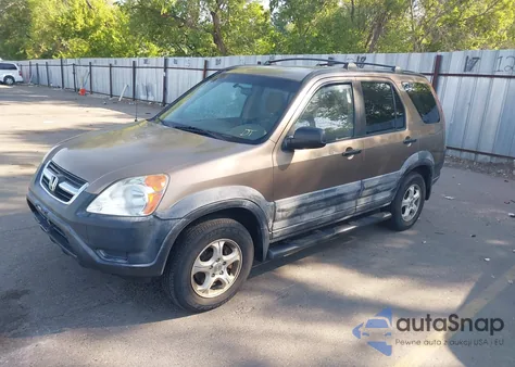 2002 Honda Cr-V Lx из США, поврежденный, VIN JHLRD78532C012197